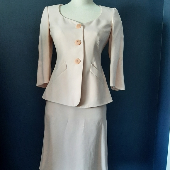 Armani Collezioni Jackets & Blazers - Armani collezioni soft pink suit set